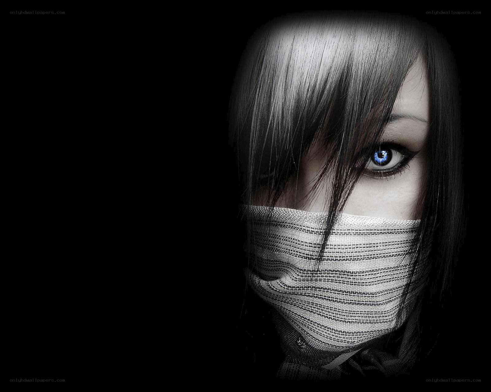 mysterious masked person
