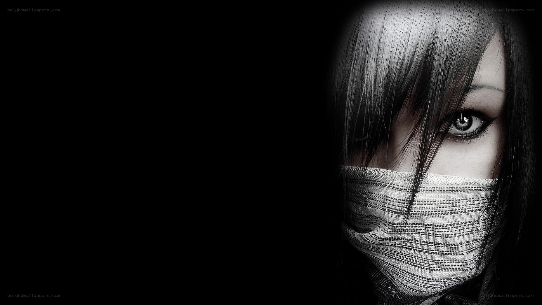 mysterious masked person