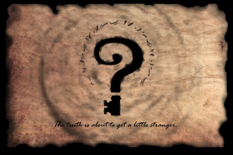 mysterious question mark symbol
