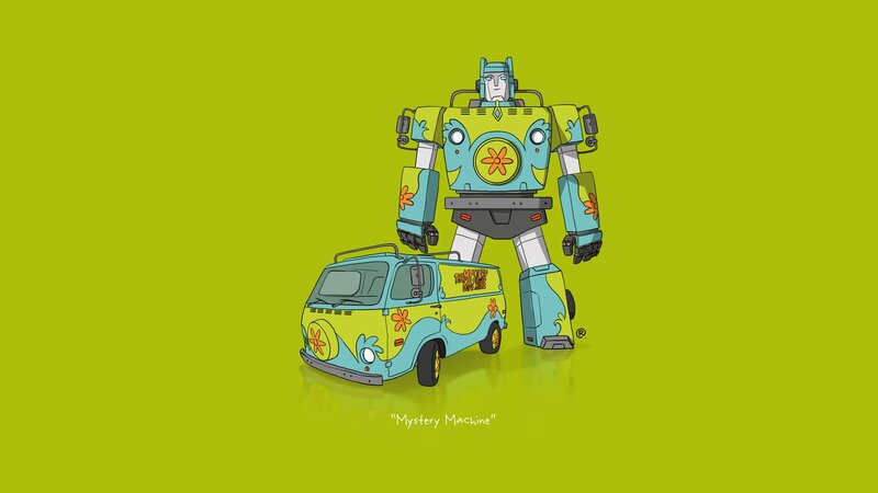 Mystery Machine Robot