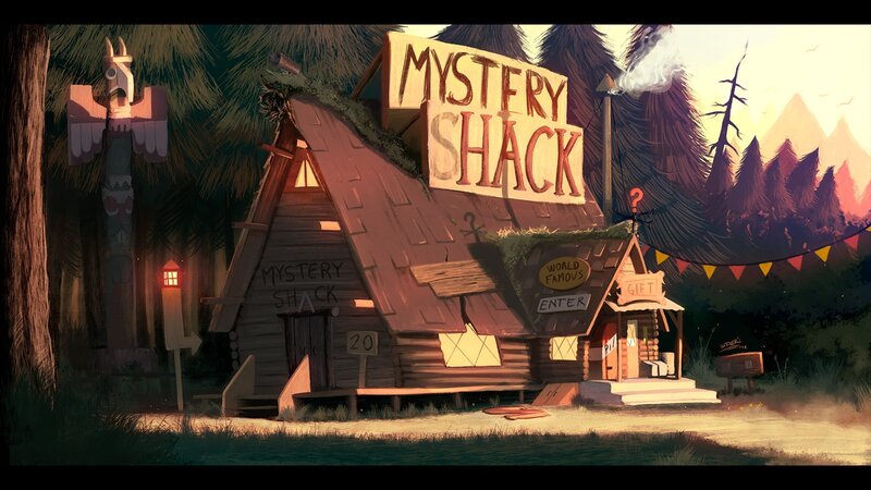 Mystery Shack Cabin — Brown