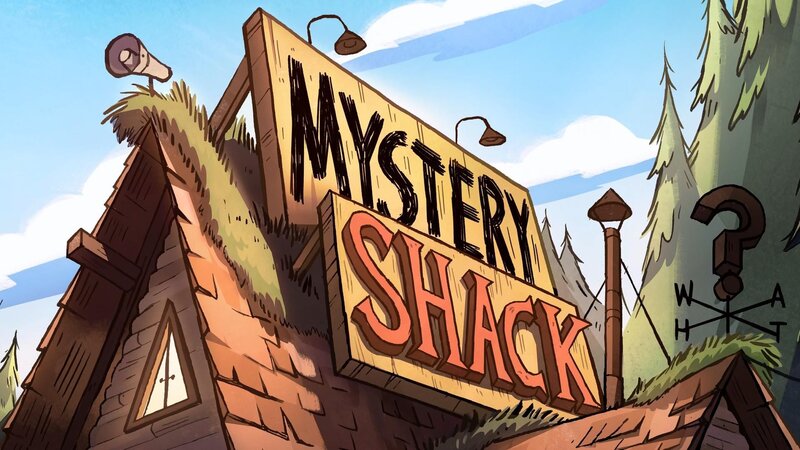 Mystery Shack Sign