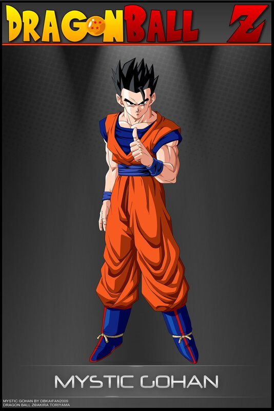 Mystic Gohan from Dragon Ball Z