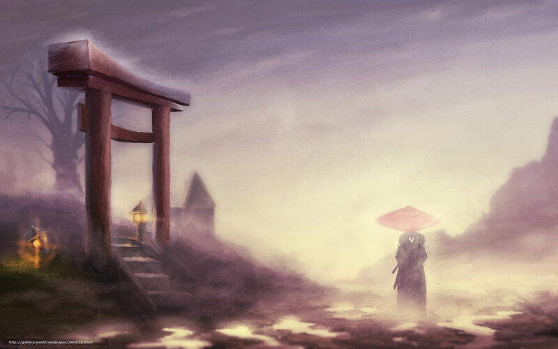 Mystic Path at Dusk