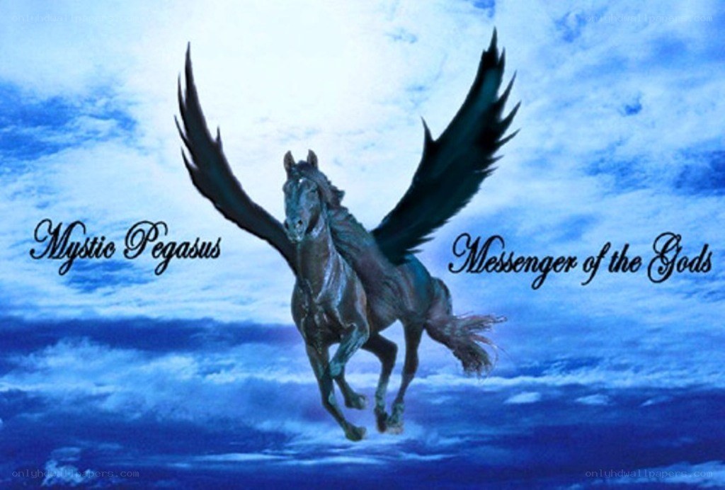 Mystic Pegasus in Flight