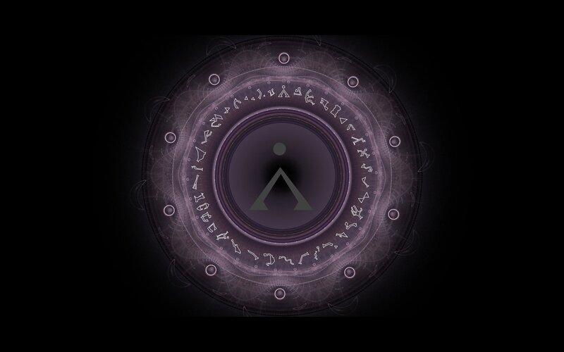 mystical circular symbol
