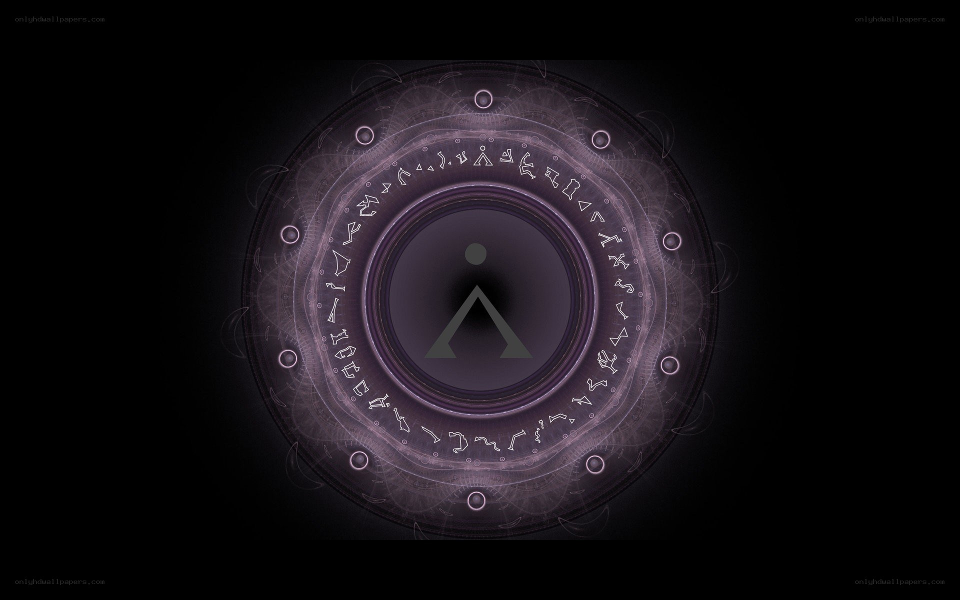 mystical circular symbol