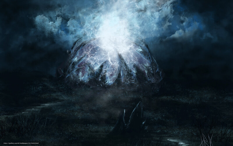 Mystical energy eruption