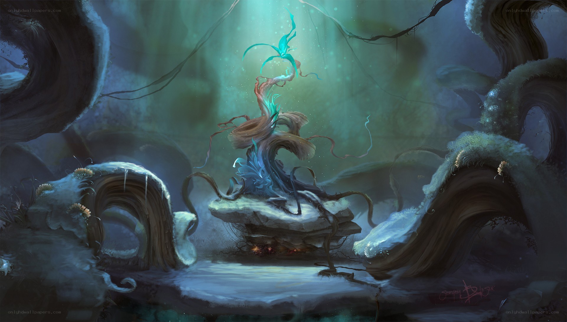 mystical forest spirit