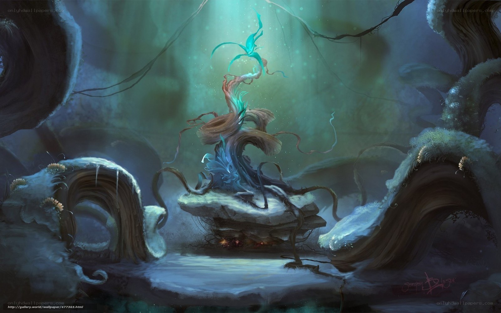 mystical forest spirit
