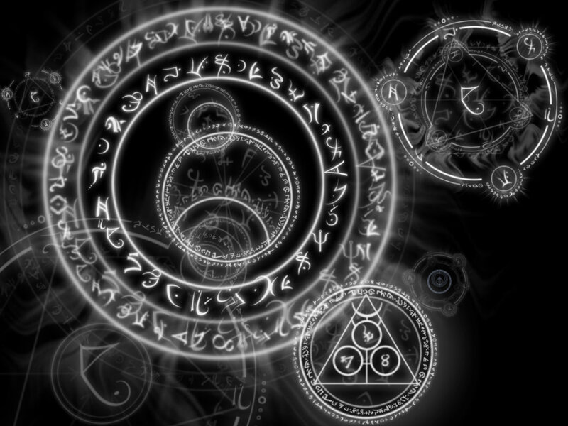 mystical magical symbols