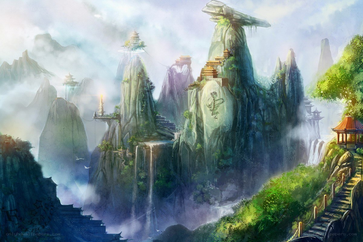 Mystical mountain monastery
