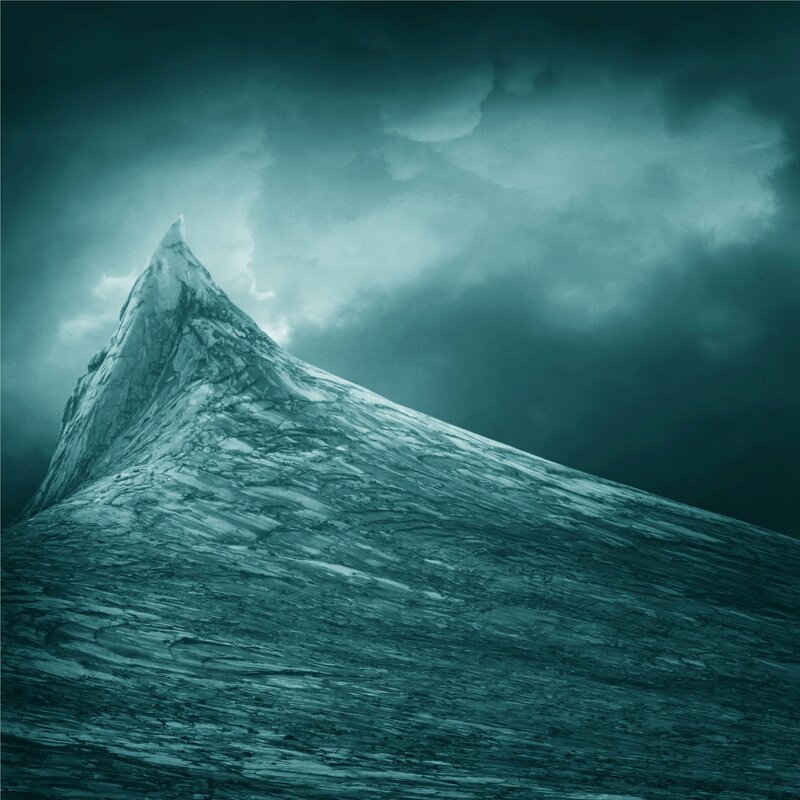 Mystical mountain peak
