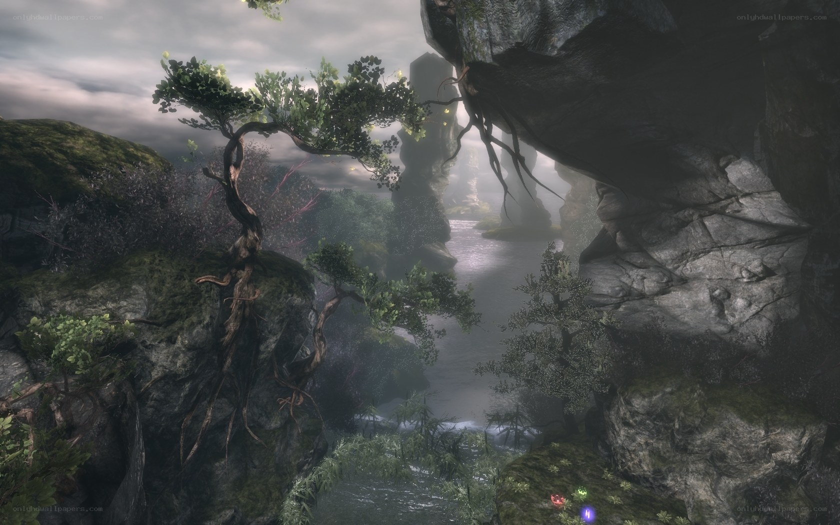 mystical river canyon