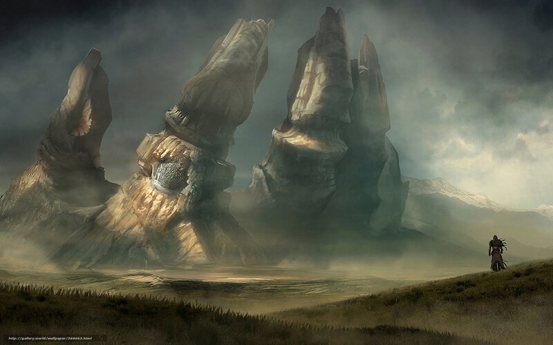 mystical rock formations