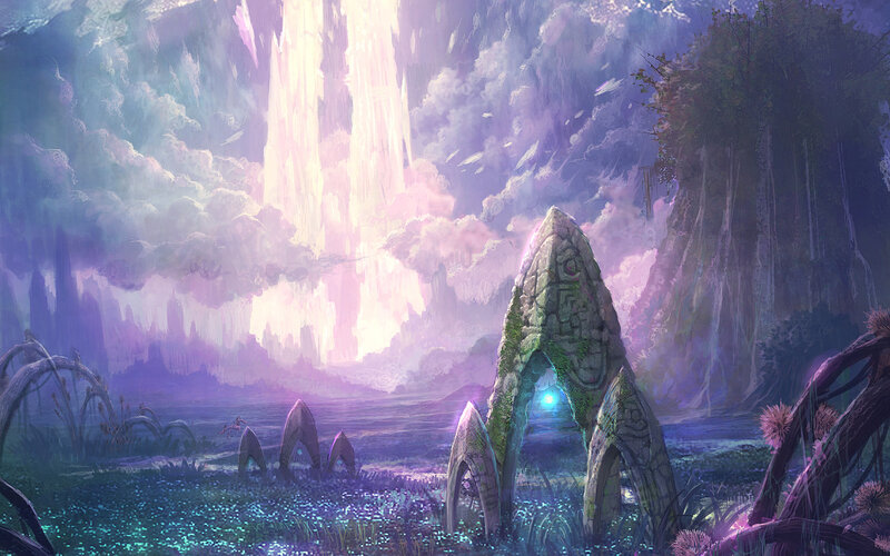 mystical stone arches
