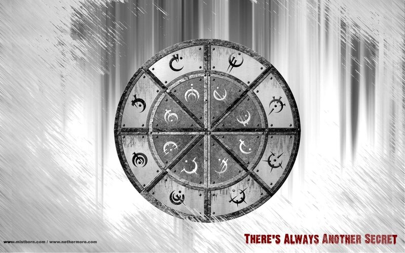 mystical symbol wheel