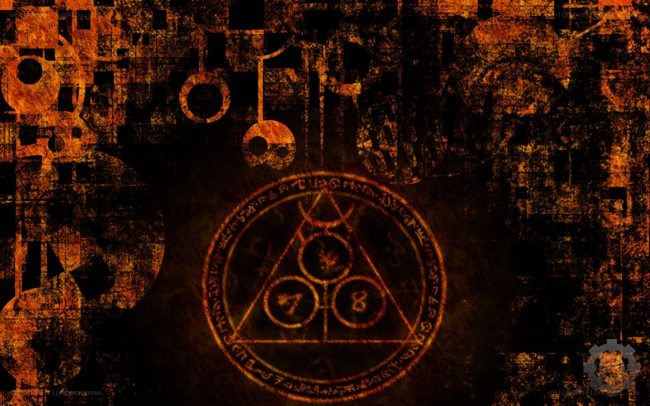 mystical symbol with numbers
