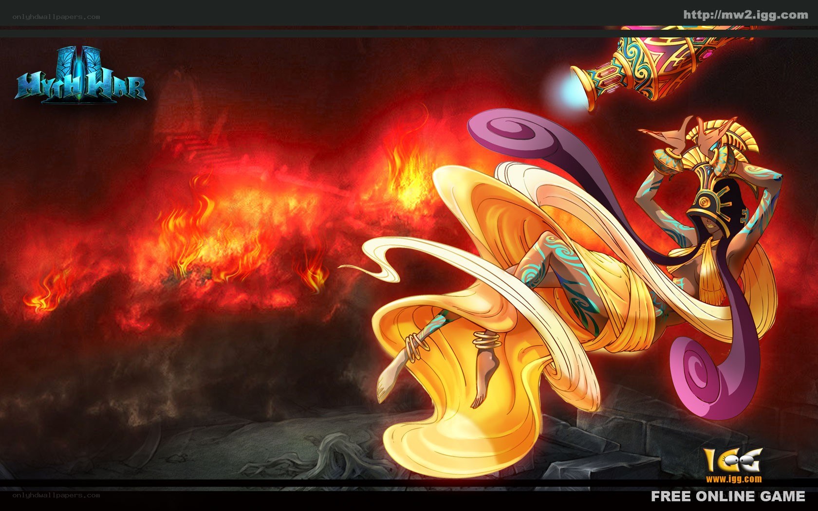 Myth War character art