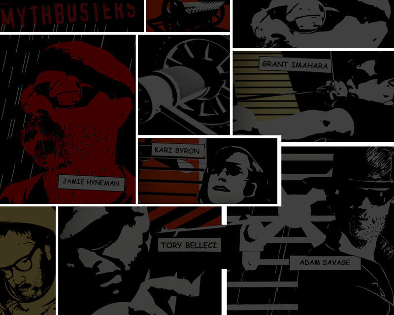 MythBusters cast collage