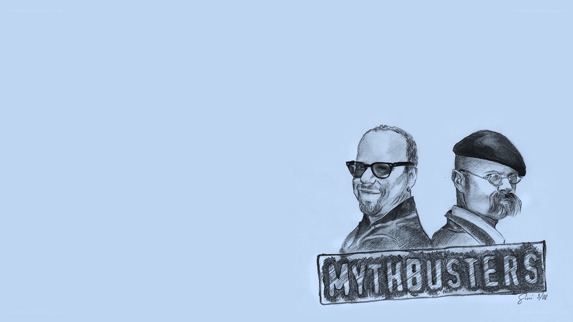 Mythbusters sketch illustration