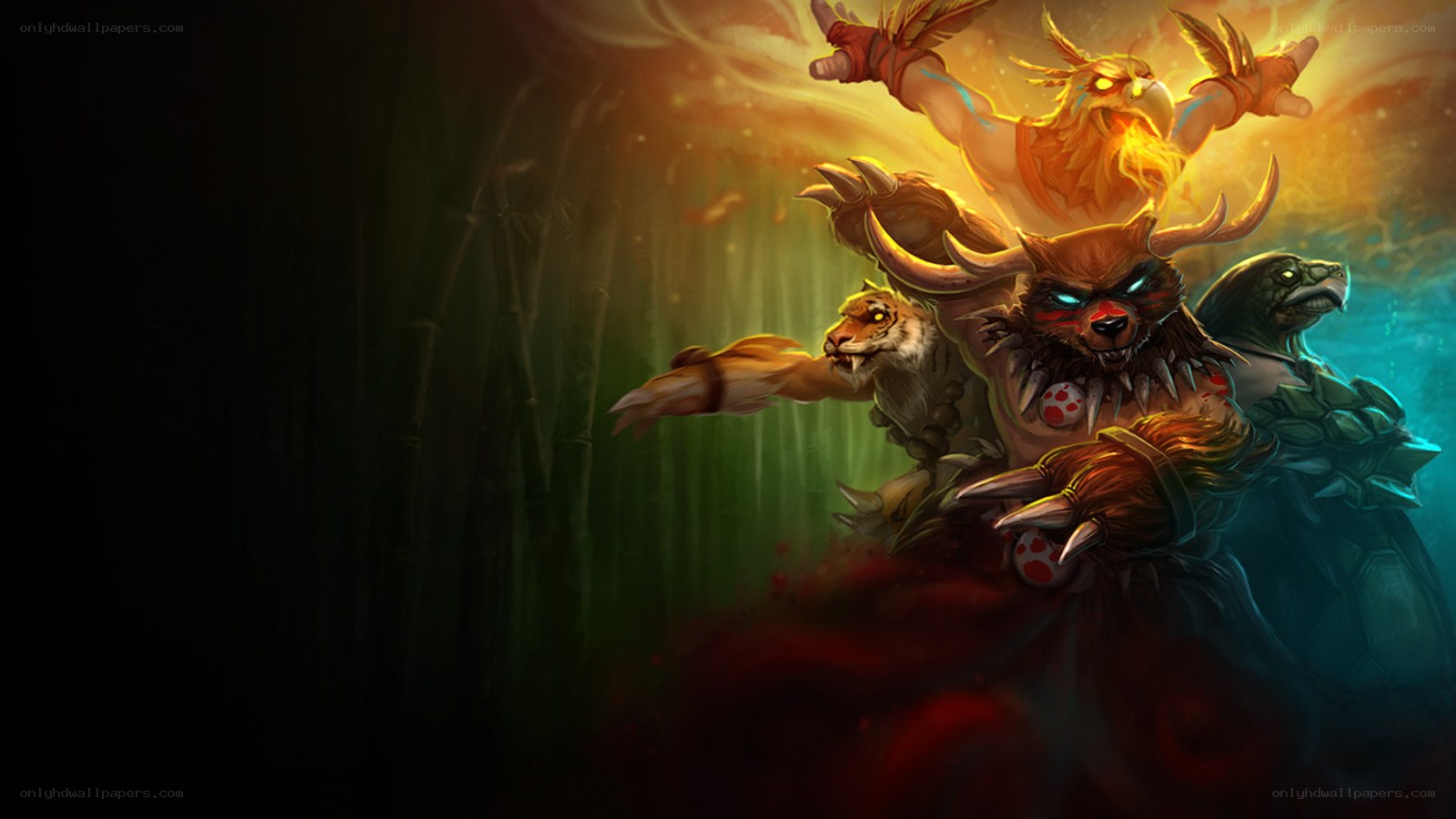 mythical beast warriors