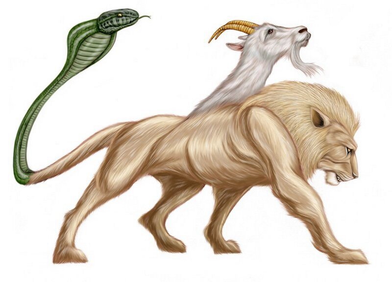 mythical chimera creature
