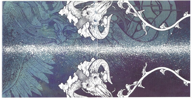 Mythical creature illustration