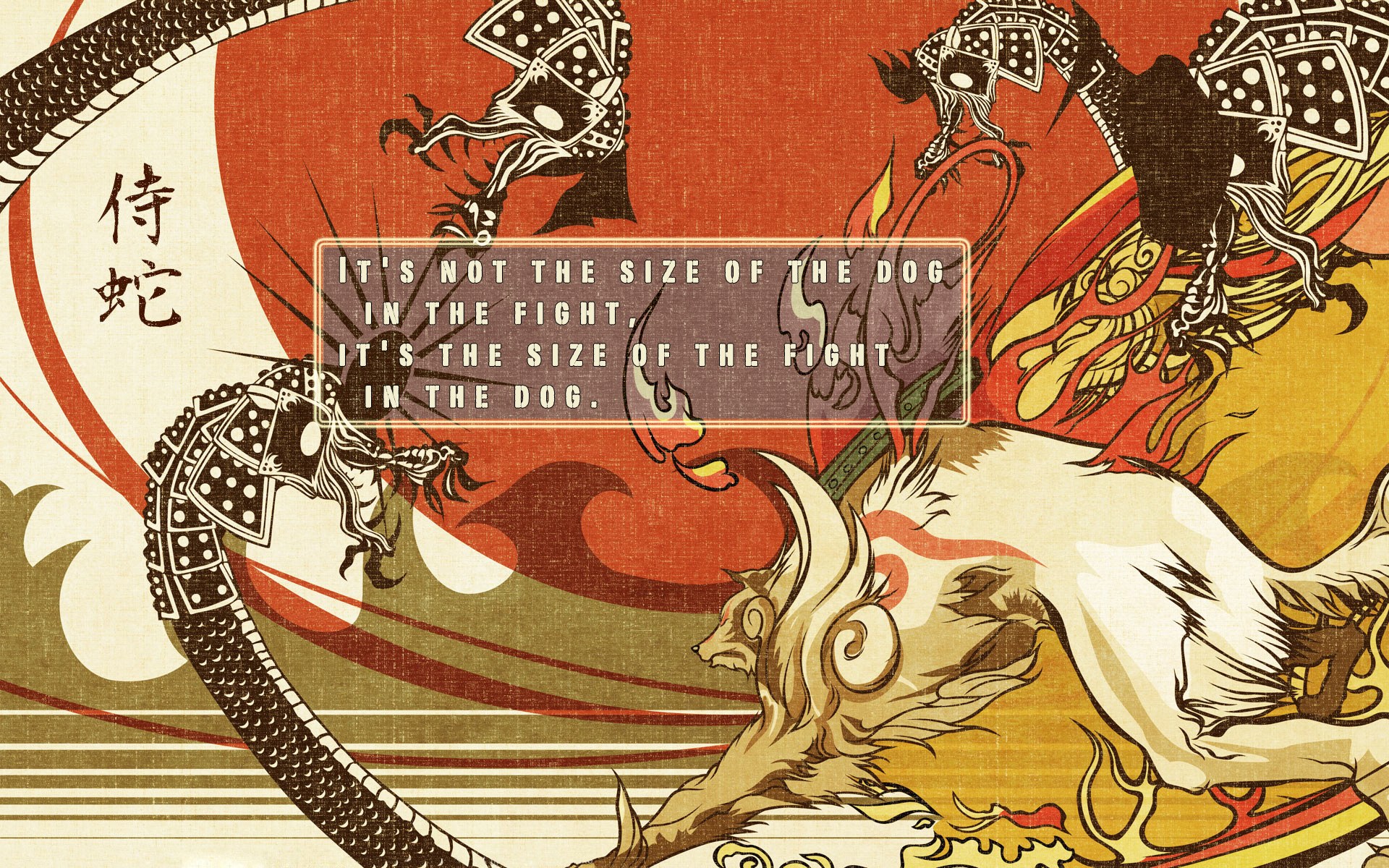 Mythical creatures in battle