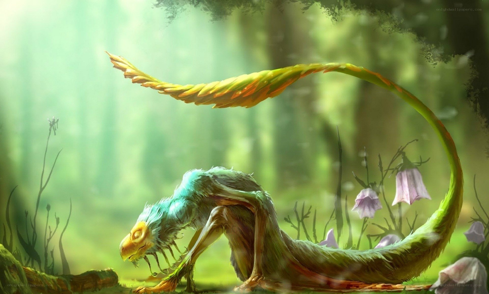 mythical forest creature