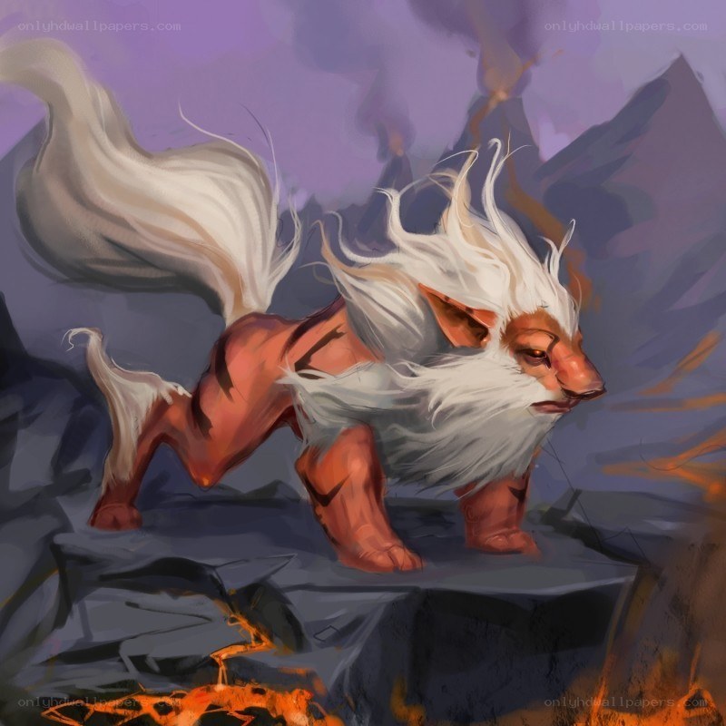 Mythical fox-like creature