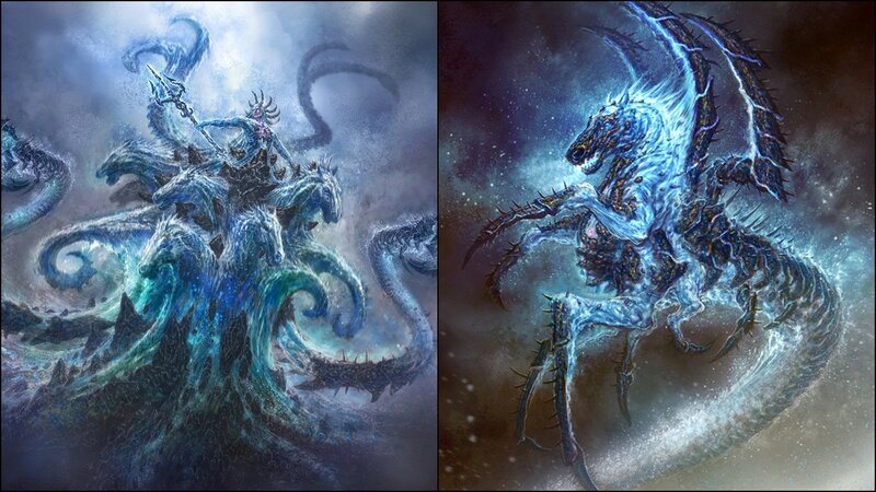 Mythical sea creature artwork