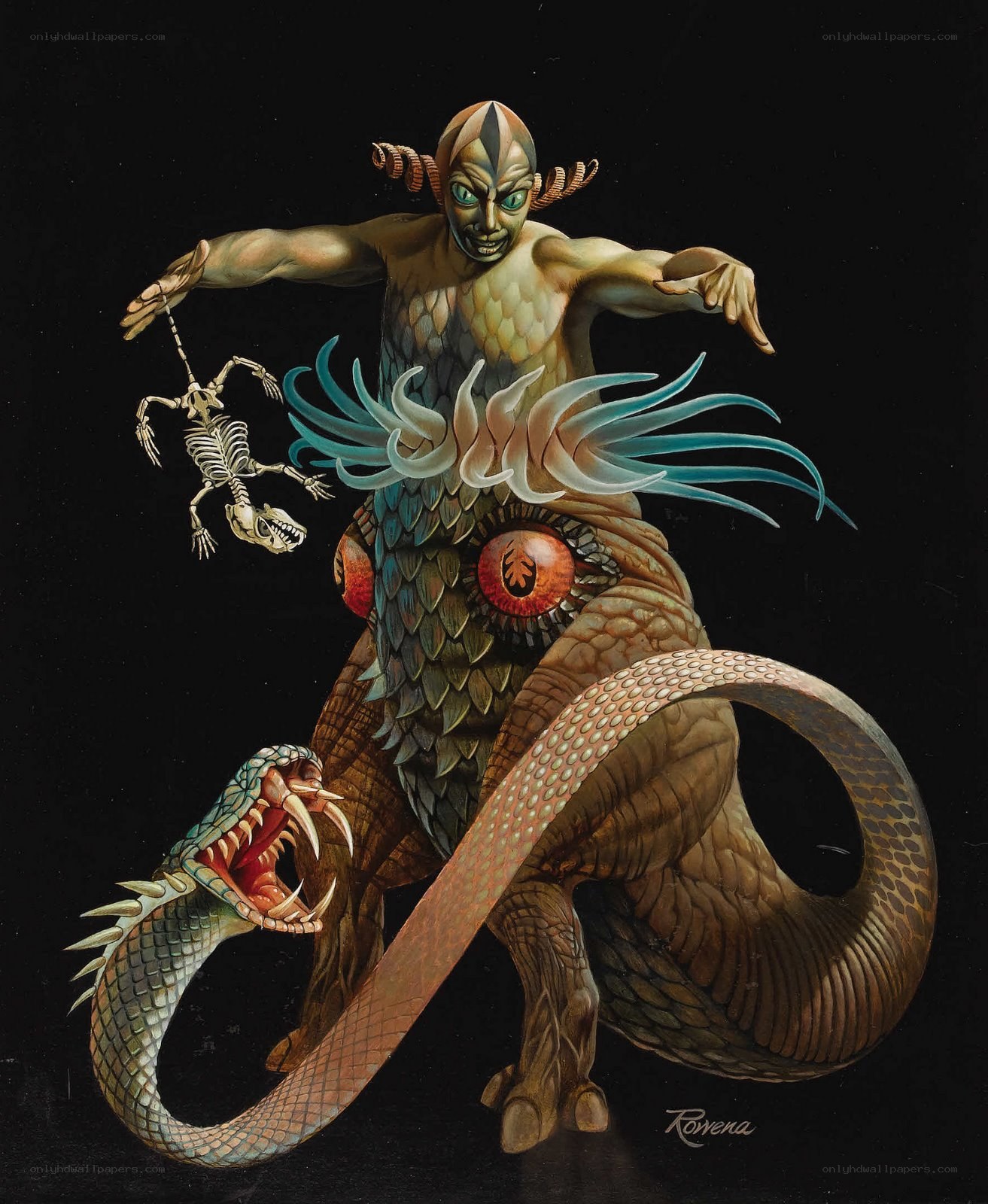 mythical serpent creature