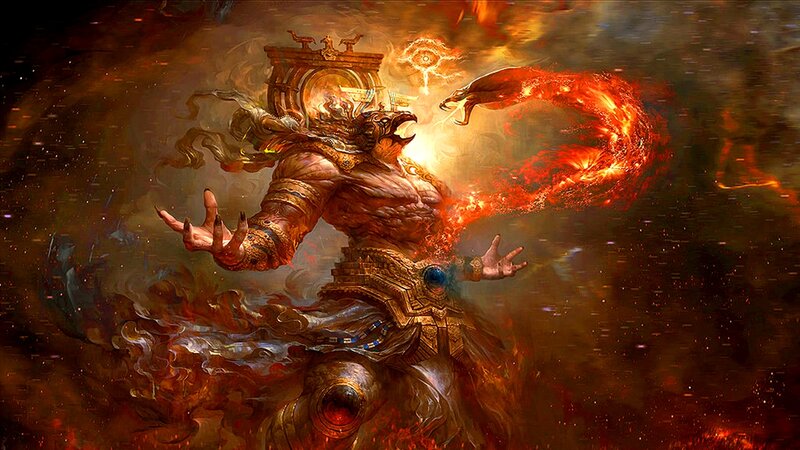 Mythical Serpent Deity