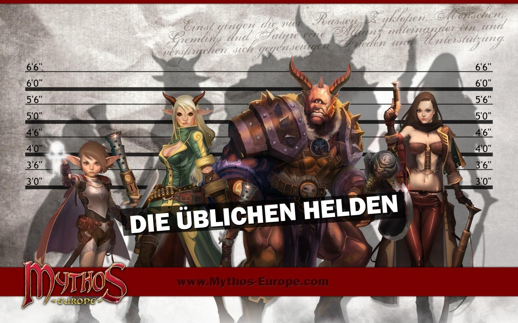 Mythos Europe characters