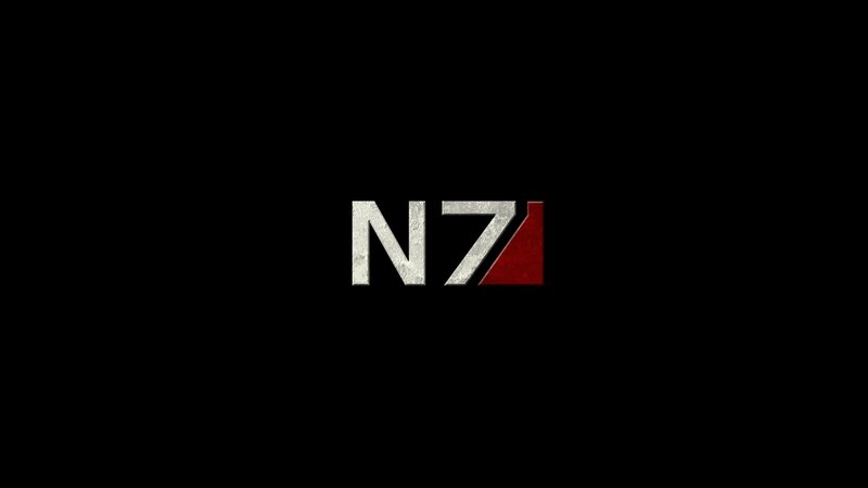 N7 Logo on Black