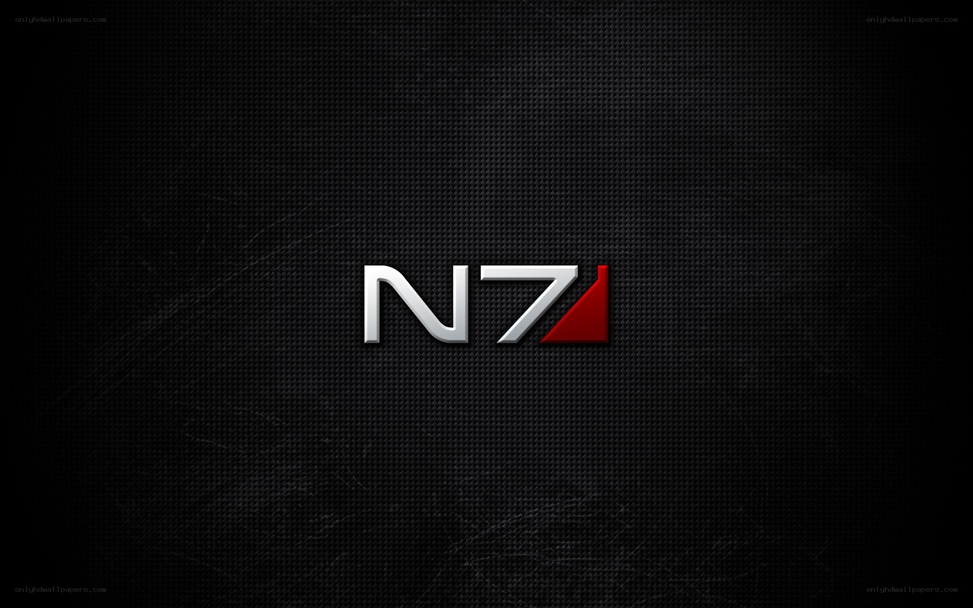 N7 logo on carbon fiber
