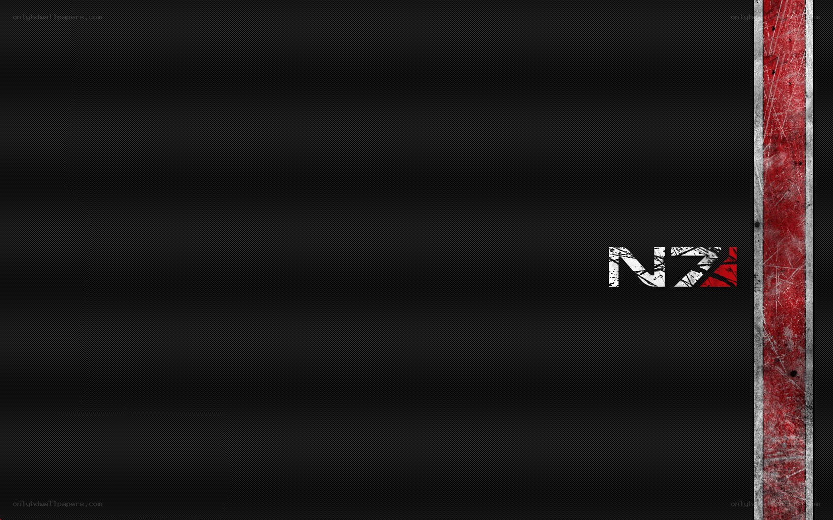 N7 logo on dark background