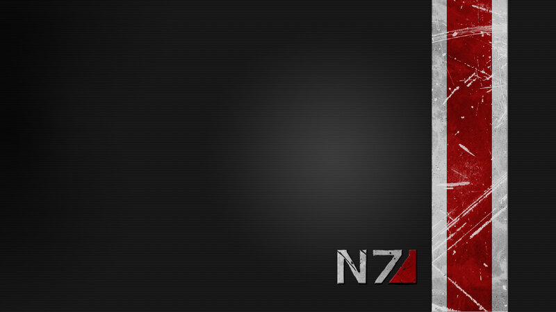 N7 logo on dark background