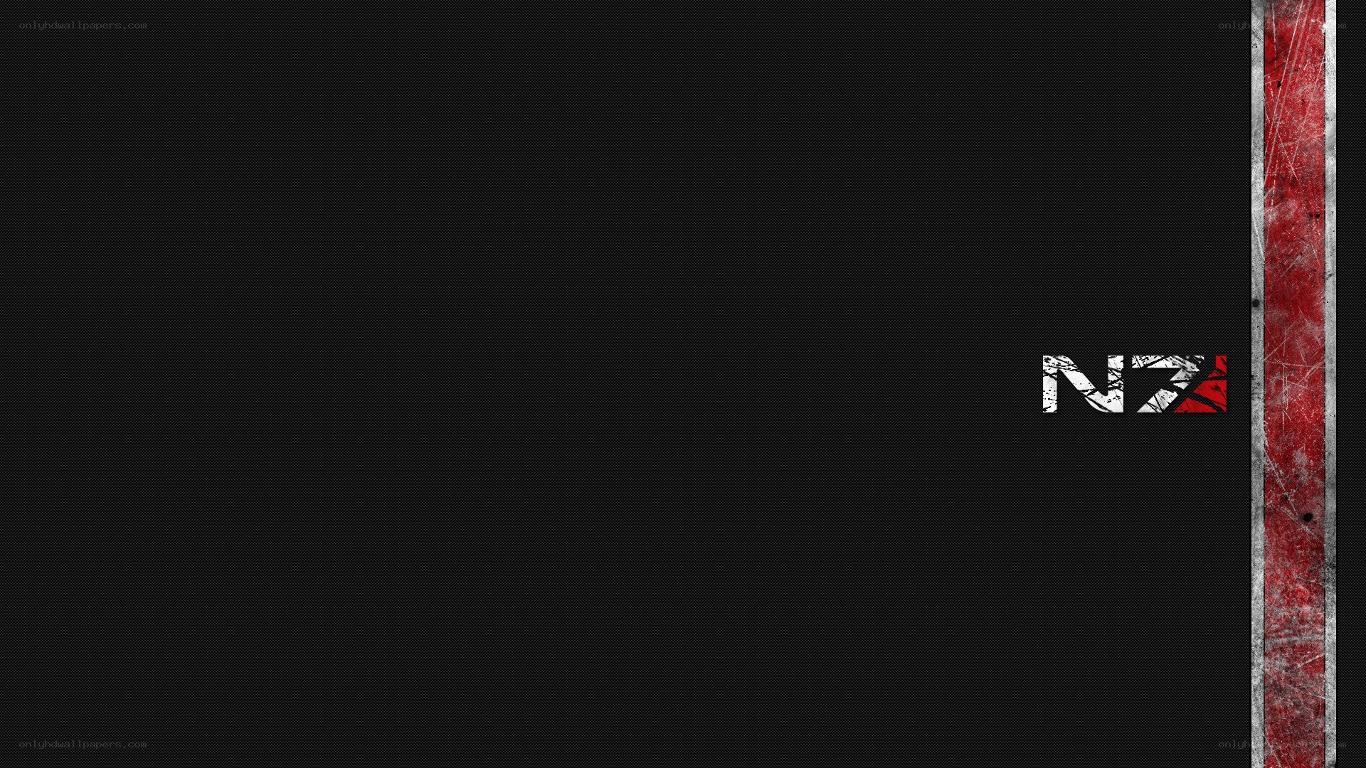 N7 logo on dark background