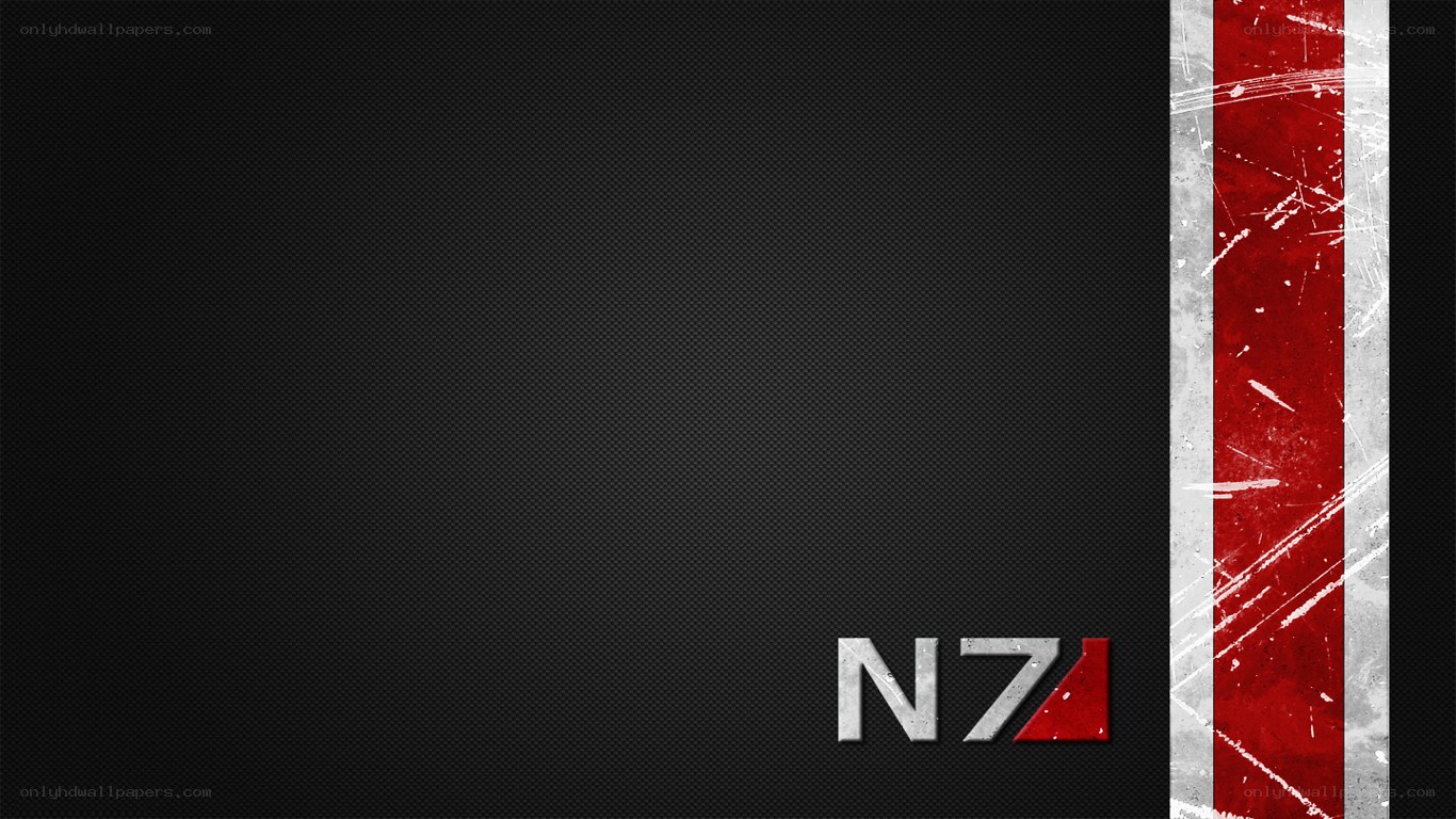 N7 logo on dark background