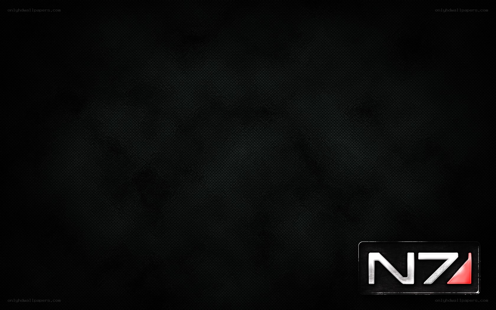 N7 logo on dark background