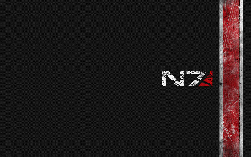 N7 logo on dark background