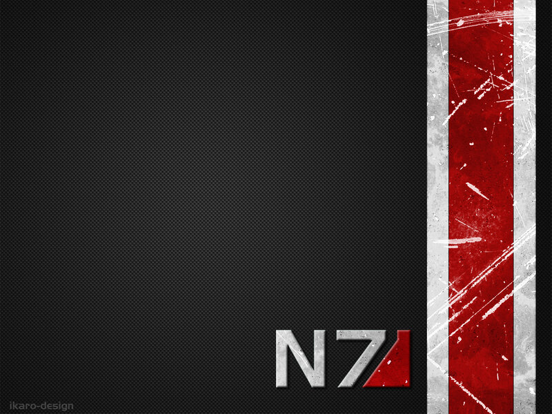 N7 logo on dark background