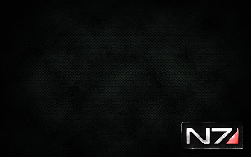 N7 logo on dark background