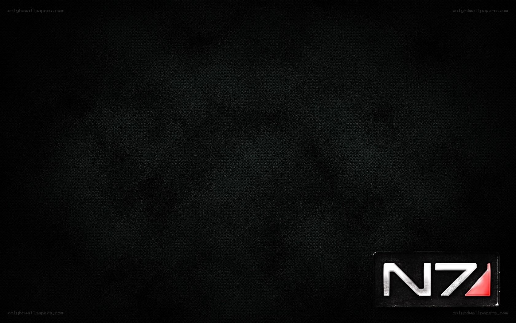 N7 logo on dark background