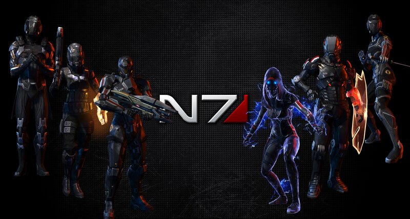 N7 Soldiers and Enemy