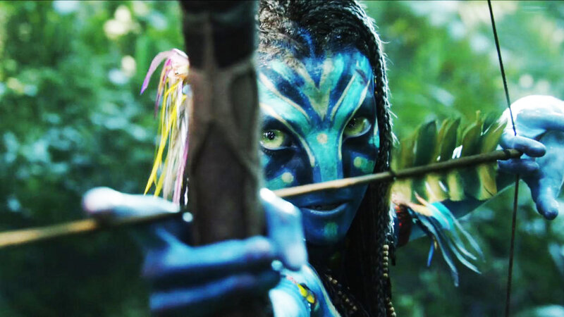 Na'vi archer in forest