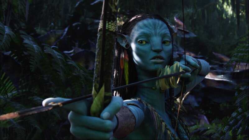 Na'vi archer in jungle