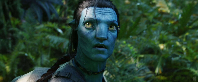 Na'vi character in jungle